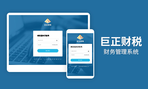 巨正財(cái)稅管理系統(tǒng)