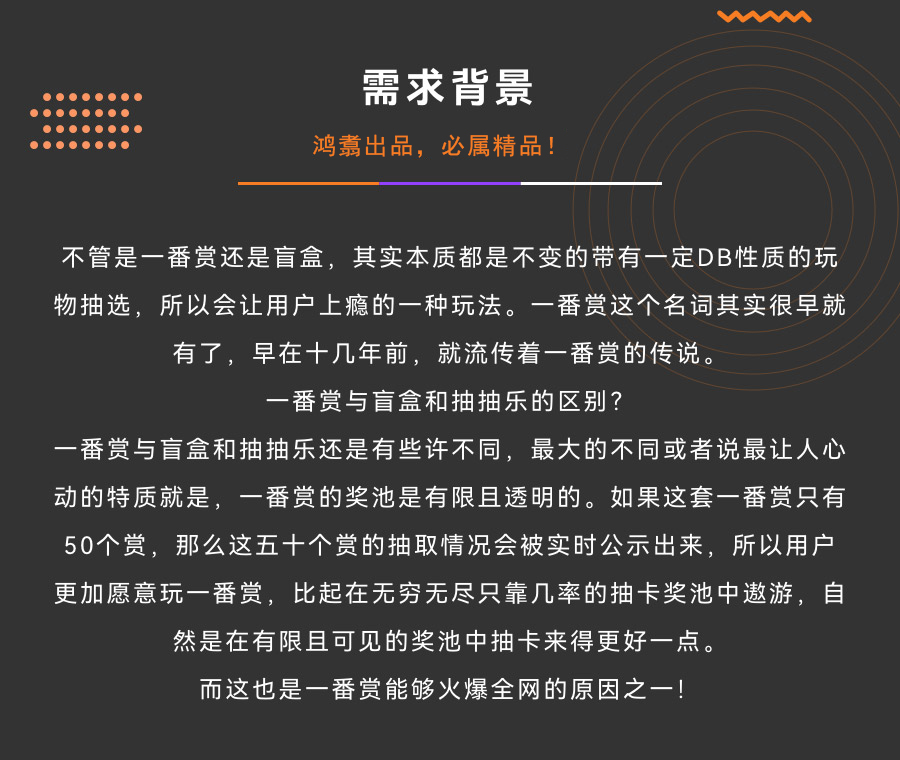 不管是一番賞還是盲盒，其實本質(zhì)都是不變的帶有一定DB性質(zhì)